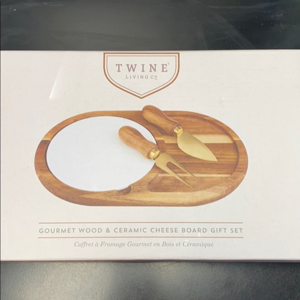 Cheese board gift set